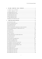 Chen Hsong CDC-2000 Operational Manual