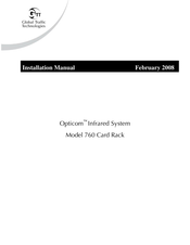 Global Traffic Technologies Opticom 760 Installation Manual