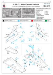 Eduard EMB-314 Super Tucano exterior Quick Start Manual