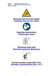 Linder LG1004 Operating/Safety Instructions Manual