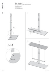 Desalto Sail System Assembly Instructions Manual