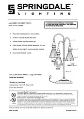 Springdale Lighting STT11129 Assembly Instructions