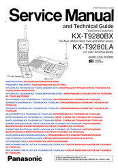 Panasonic KX-T9280BX Service Manual And Technical Manual