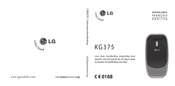 LG KG375 User Manual