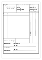 Bbk LT3709S Service Manual