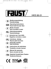Faust HKS 66-01 Operating Instructions Manual