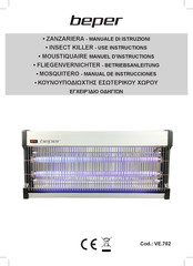 Beper VE.702 Use Instructions