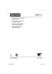 Robust RB-PO 110 Original Operating Instructions