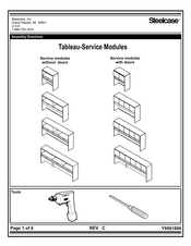 Steelcase Tableau Assembly Directions