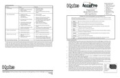 Dover Hydro AccuPro Quick Start Manual