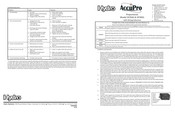Dover Hydro AccuPro Quick Start Manual