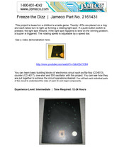 Jameco Electronics 2161431 Instructions Manual