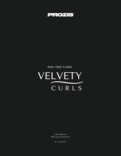 PROZIS Velvety Curls User Manual