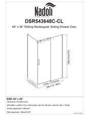 Nadoli DSR543648C-CL Manual