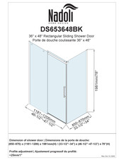 Nadoli DS653648BK Manual
