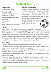 twinkl Football Frenzy Manual