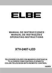 ELBE XTV-2407-LED Operating Instructions Manual