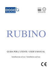 Esse-ti Rubino User Manual