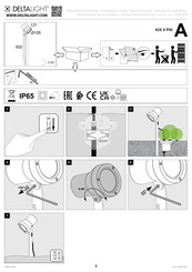 Deltalight KIX II PIN 930 Installation Sheet