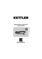 Kettler 7937-000 Operating Instructions Manual