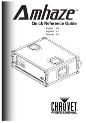 Chauvet Professional Amhaze QRG Quick Reference Manual