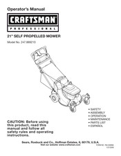 Craftsman 247.889210 Operator's Manual
