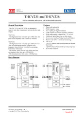 THine CEL THCV231 Manual