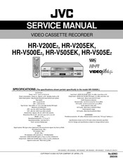 JVC HR-V200Ez Service Manual