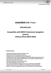 Caraudio-Systems dvbLOGiC Manual
