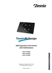 Zennio Touch-MyDesign ZN1VI-TPTMD4 Manual