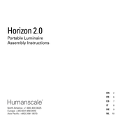Humanscale Horizon 2.0 Assembly Instructions Manual