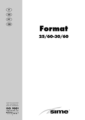 Sime Format 30/60 Manual