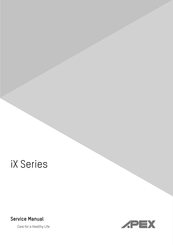 Apex Digital iX Sense WI-FI only Service Manual