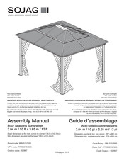 Sojag 852897 Assembly Manual
