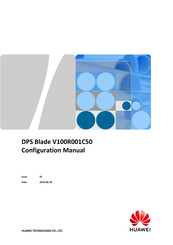 Huawei DPS Blade V100R001C50 Configuration Manual