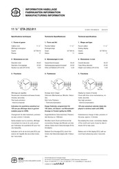 Swatch ETA 252.611 Manufacturing Information