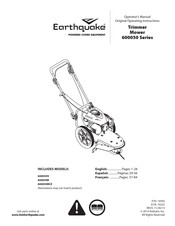 Ardisam EarthQuake 600050BCE Operator's Manual