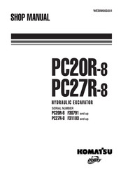 Komatsu PC27R-8 Shop Manual