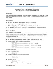 Christie DCP Series Instruction Sheet