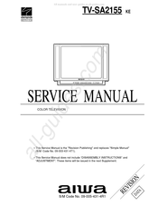 Aiwa TV-SA2155 Service Manual