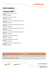 Jacobsen MH5 KU Series Parts Manual