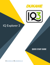 Dukane IQ Explorer 3 Quick Start Manual