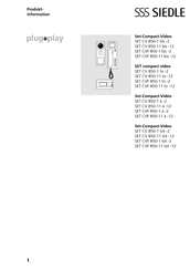 SSS Siedle CVF 850-1 Manual