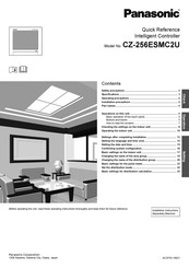 Panasonic CZ-256ESMC2U Quick Reference