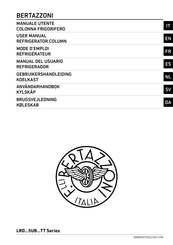 Bertazzoni LRD 5UB TT Series User Manual