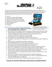 Slackers SLACKLINE SLA.475EU Manual