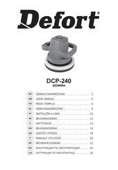 Defort DCP-240 User Manual
