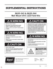 Bard 8620-344 Supplemental Instructions