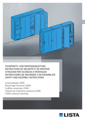 Lista L1006 Safety And Assembly Instructions Manual