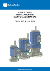 Oden Control P50R User Manual